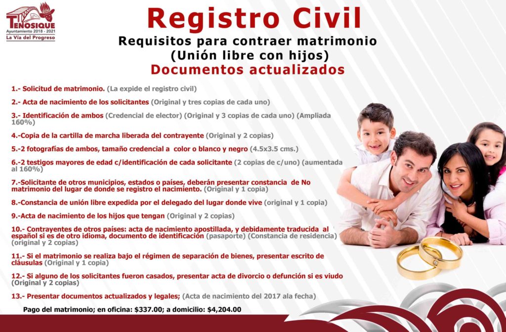 Best Images Requisitos Para Casarse Por Lo Civil Requisitos Para Casarse Por El Civil En