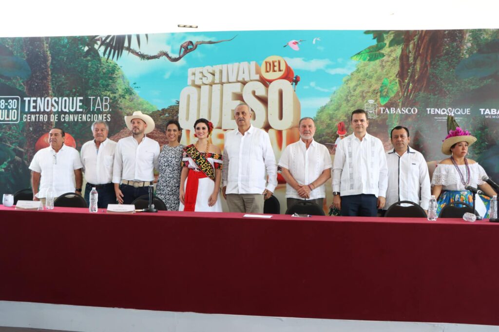 Se presenta la 9na Edición del Gran Festival del Queso en Tenosique