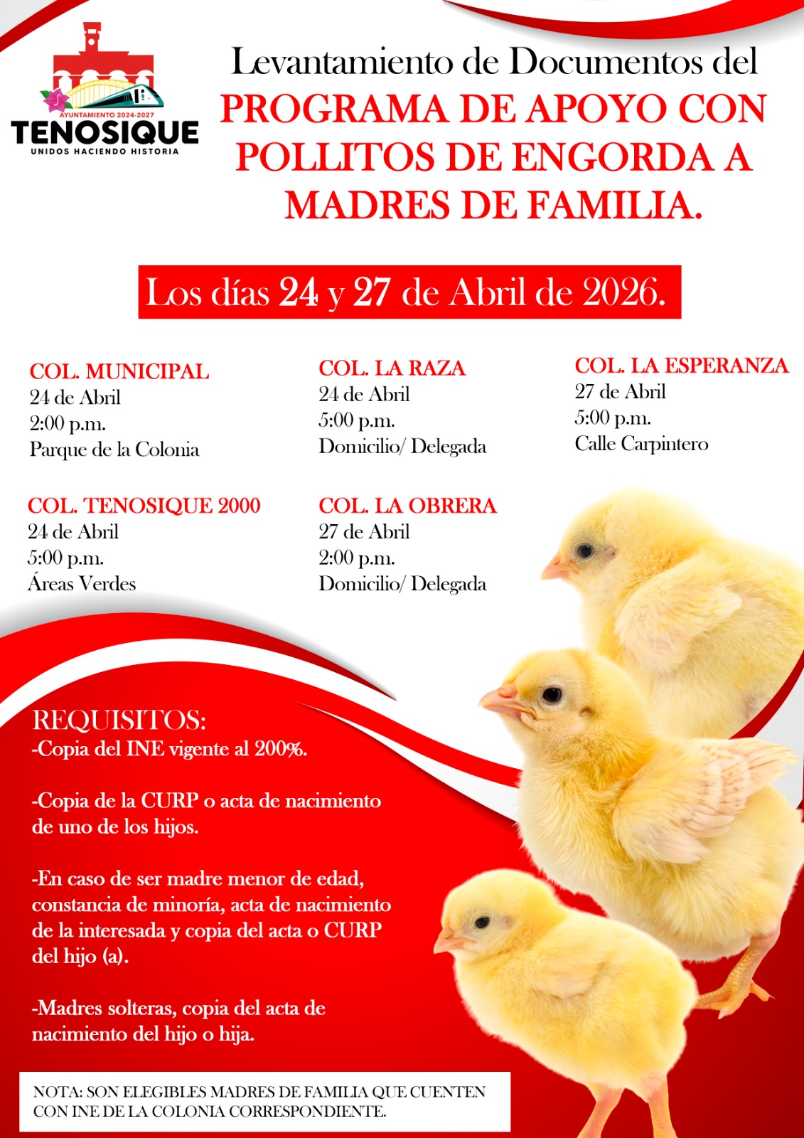 Programa Alimentario de Tenosique