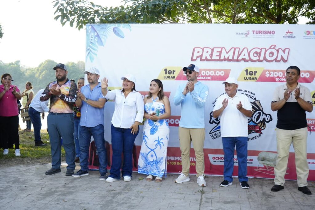 Entrega de premios del Torneo Internacional de Pesca Róbalo de Oro 2026