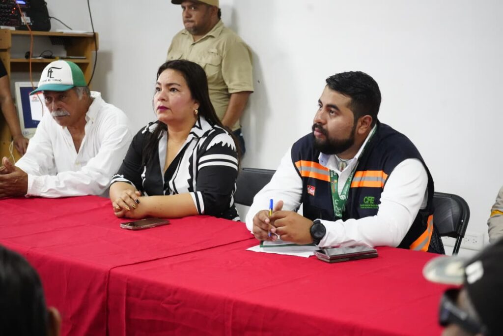 Reunión de trabajo con la CFE