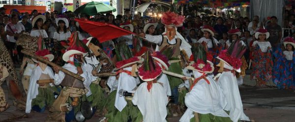 Danza del pochó infantil en el Carnaval Tenosique 2025