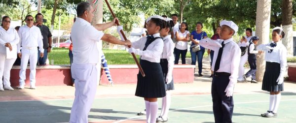 Demostración de escoltares rurales en Tenosique