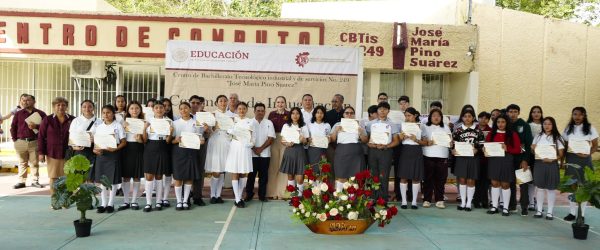 Inauguración de inicio de ciclo feb-julio 2025 en el Cbtis 249