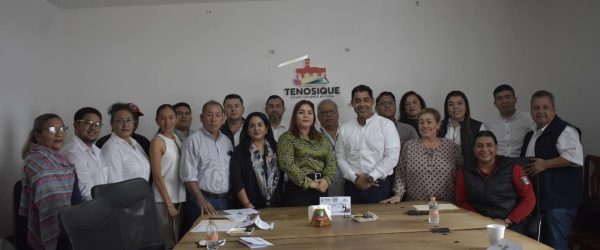 Presidenta de Tenosique con integrantes del Consejo Municipal de Mejora Regulatoria