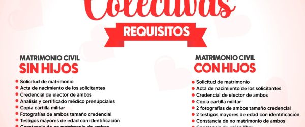 anuncio bodas colectivas en Tenosique