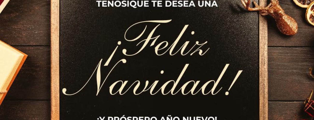 banner navideño